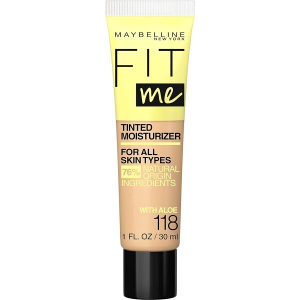 Maybelline Fit Me Tinted Moisturizer, Natural Coverage, 220, 1 Count