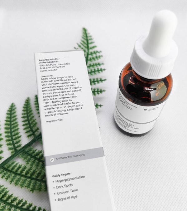 Face Serum Ascorbic Acid 8% Plus Alpha Arbutin 2%