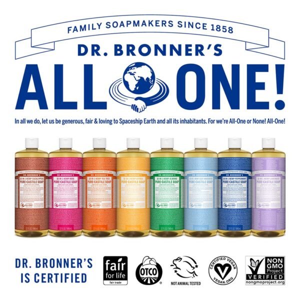 Dr. Bronner's - Pure-Castile Liquid Soap