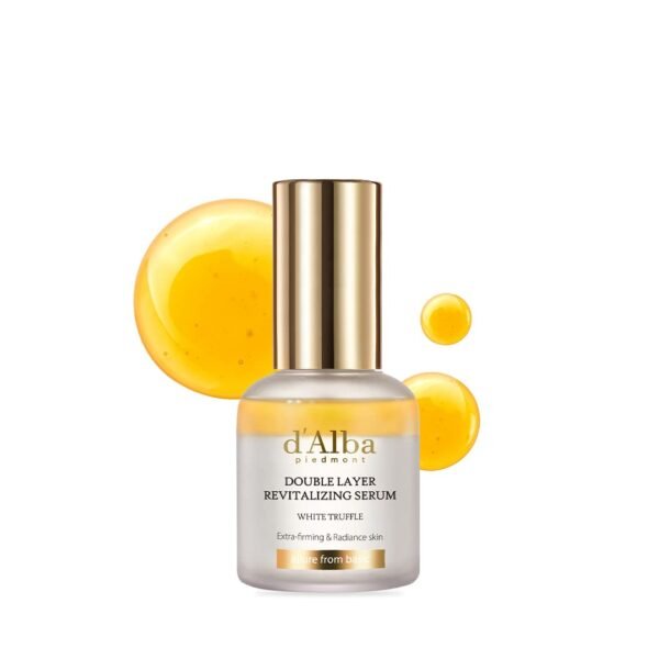 d'Alba White Truffle Double Layer Revitalizing Serum Double Serum dupe