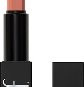 e.l.f. Seriously Satin in Nectar LIPSTICK Tilbury Pillow Talk dupe