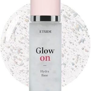ETUDE Glow On Base Hydra 30ml (21AD) | All-in-One Makeup Hydration Glowing Base with a Long-Lasting Effect and Dewy Finish | Korean Makeup