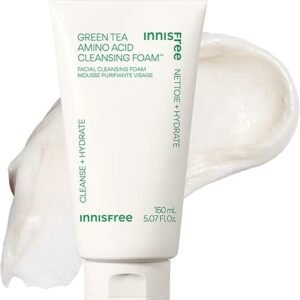 innisfree Green Tea Amino Acid Cleansing Foam