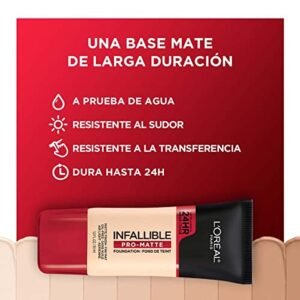 L’Oréal Infallible Pro-Matte Foundation lauder Double Wear Foundation dupe