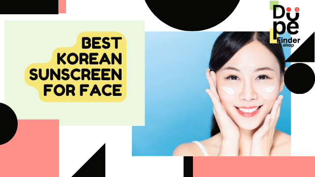 best korean sunscreen for face