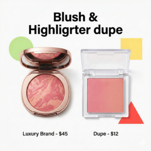 Blush & Highlighter dupes